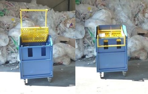 Presse manuelle pour films plastique