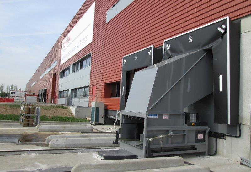 Compacteur poste fixe “Paktor i3” 1500 à quai