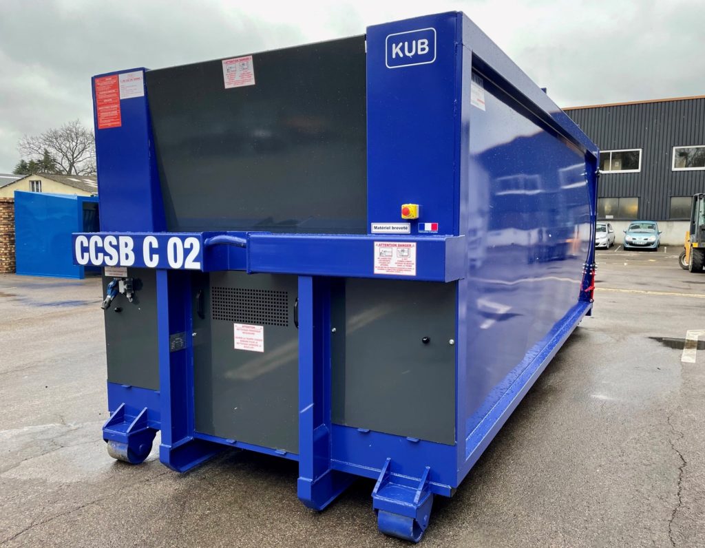 Compacteur à déchets monobloc “KUB” - GILLARD SAS - Fabricant de bennes ...